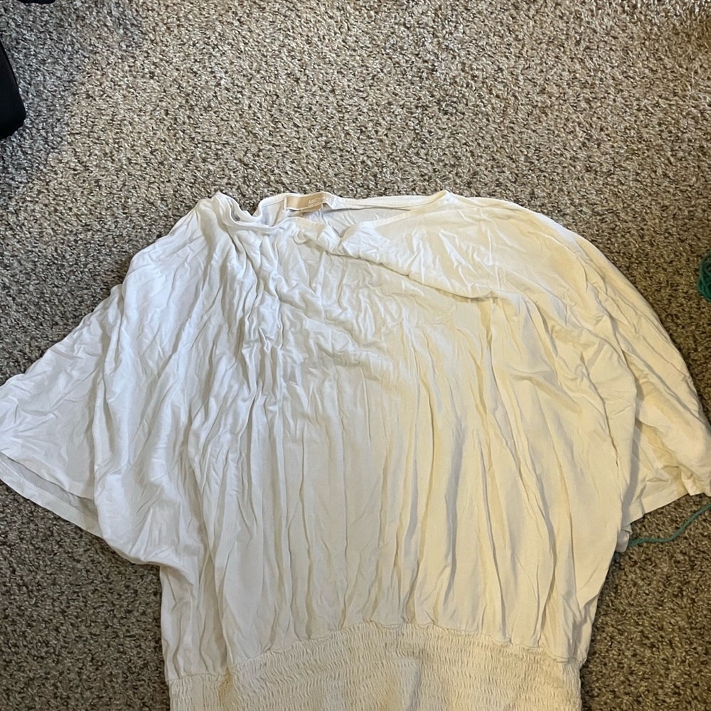 MICHAEL Michael Kors Cream Knit Blouse